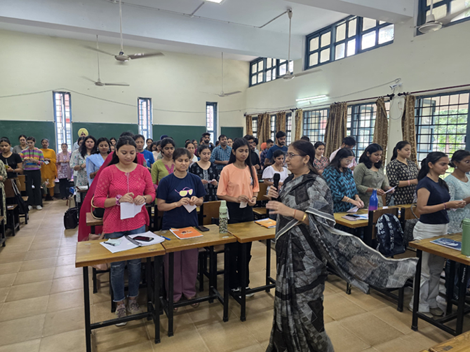 Three-Day Workshop on 'Audio-Visual Teaching Aids' Concludes at Government College of Education, Chandigarh